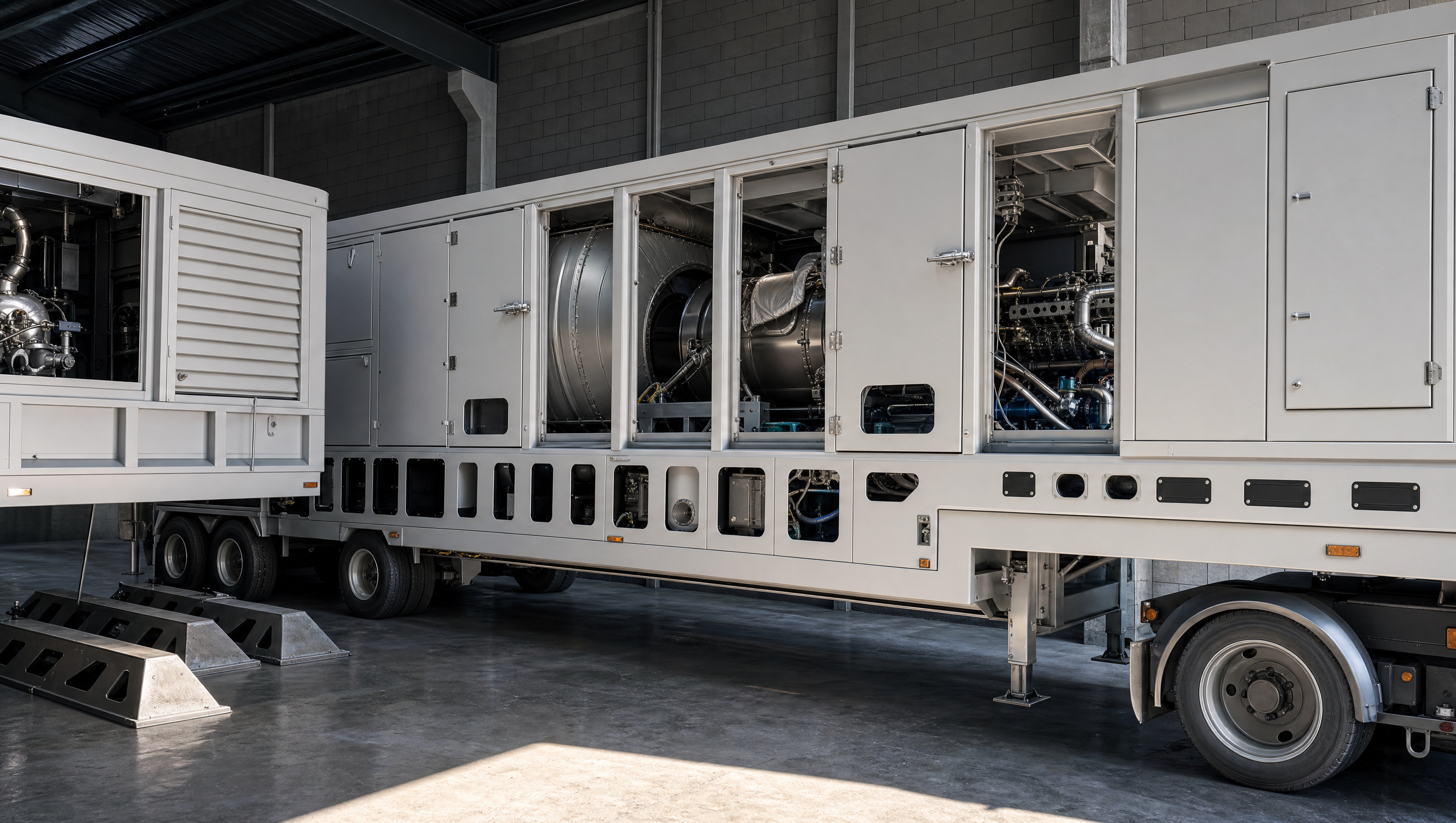 Mobile Power equipment render