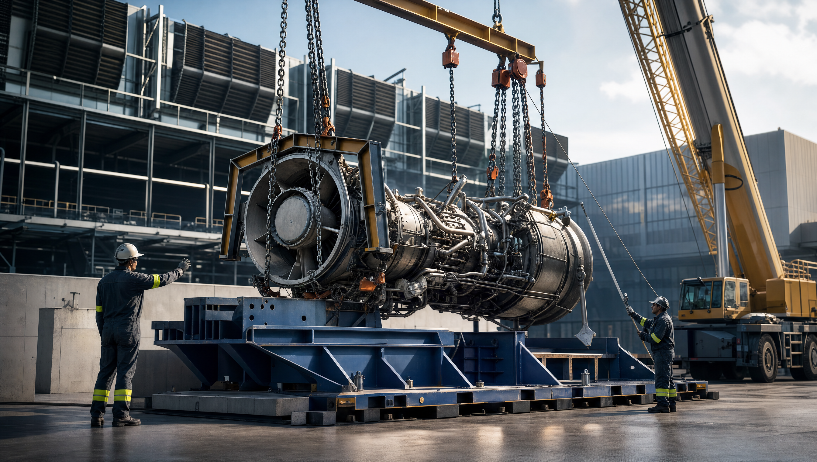 Turbines equipment render